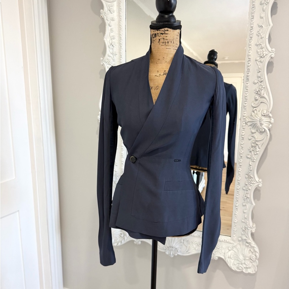 Rick Owens Beautifully Tailored Women's Blazer Dress Jacket